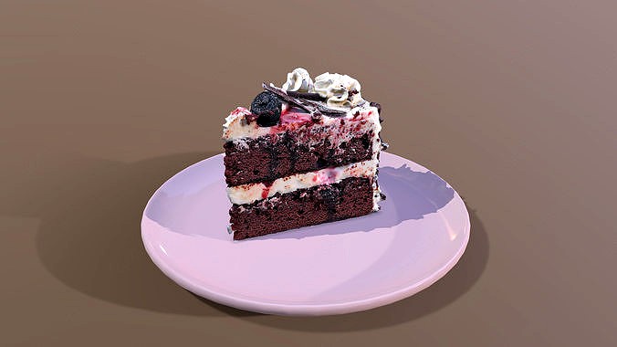 A Slice Of Black Forest Gateau