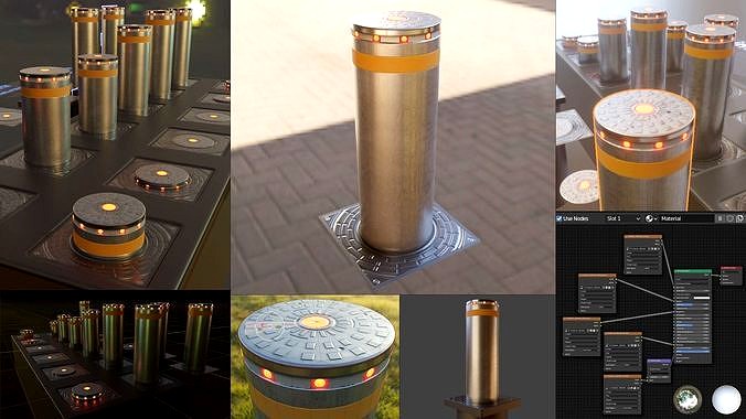 Hydraulic Bollard