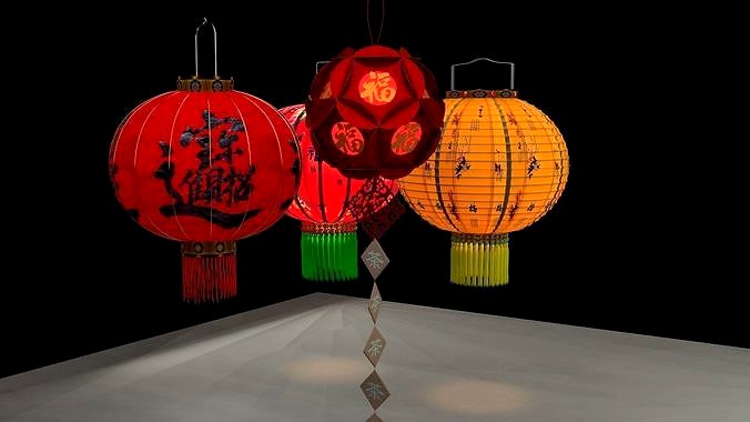 Chinese red lantern