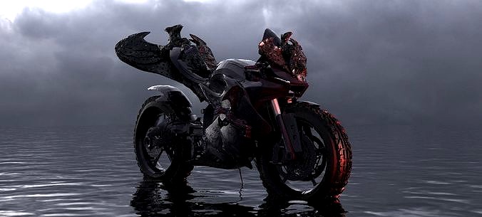 Batman Motorbike