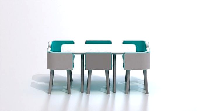 dining chairs and rectangular table