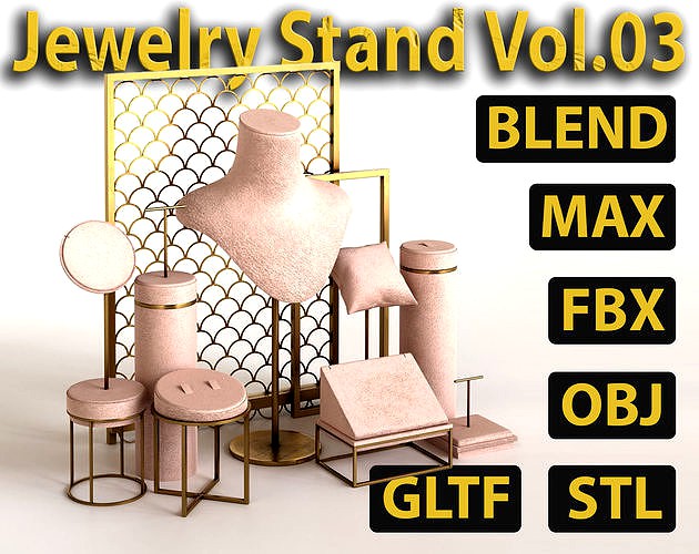 9 Jewelry Stand Vol 03