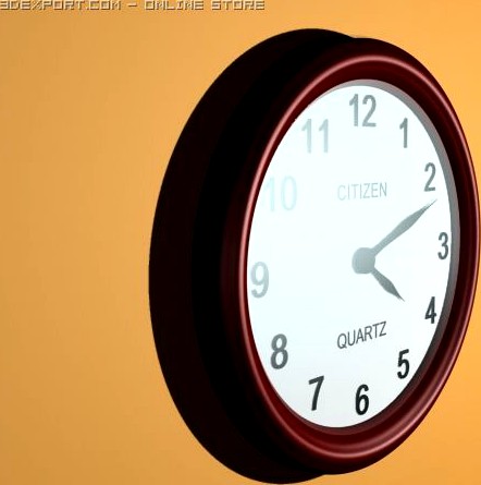 clock 3D Model
