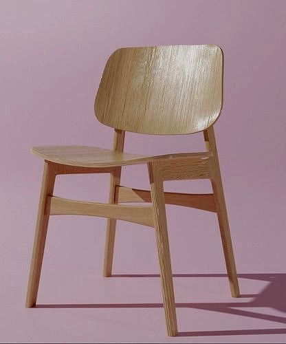 Pine Wood Chair