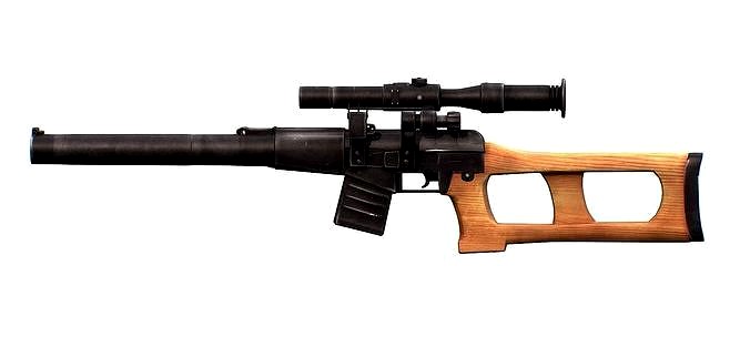 Silent Sniper Rifle Vintorez GRAU - 6P29