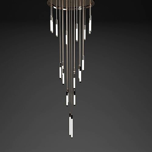 FLUX HELIXES By Haberdashery lamp