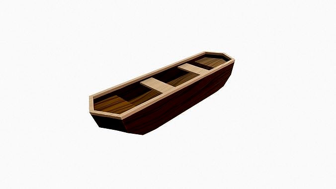 Cartoon Rowboat