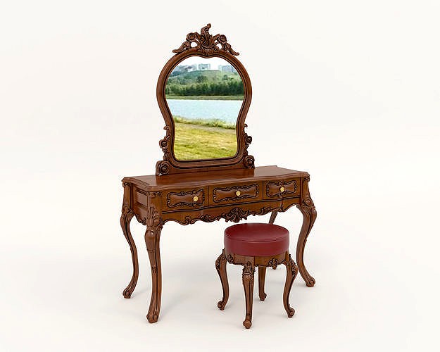 Classic Style Dressing Table 8