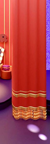 Just Stylized Curtain