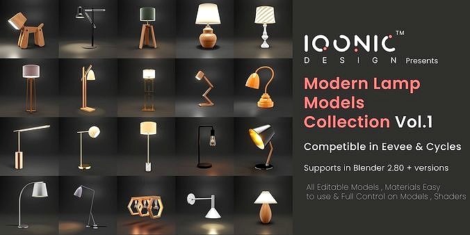 Modern Lamps Iqonicdesign Vol01 5036