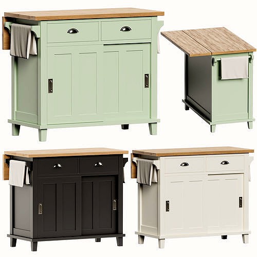 Crate and barrel  Belmont Kitchen Islands