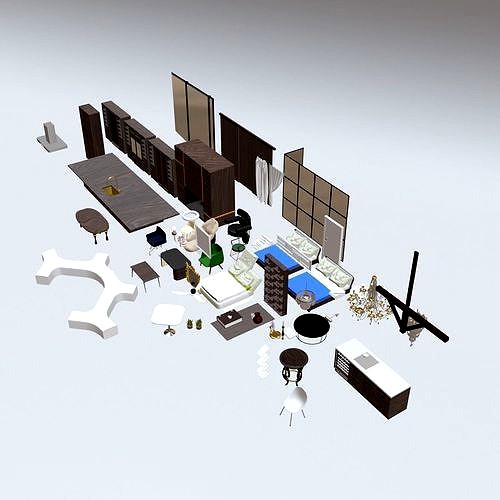 50 Plus Architect interior random models