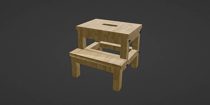 Wooden Step Stool