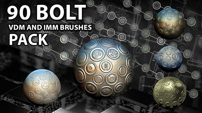 90 Bolt VDM and IMM Brushes Pack