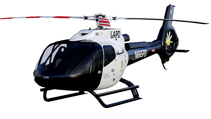 Helicopter Pack EC130-H130 LAPD Livery