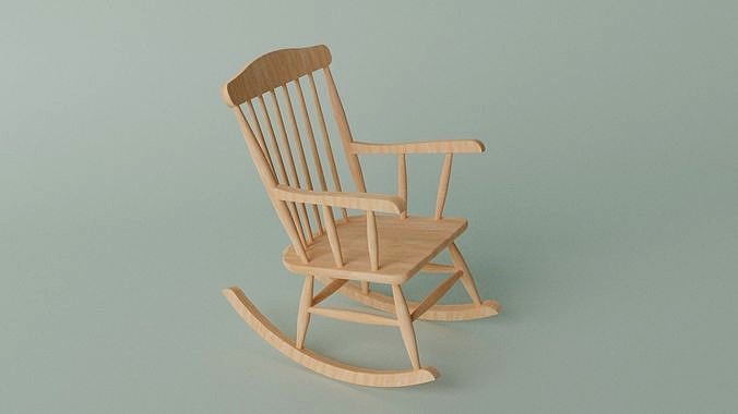 Wooden Rocking Chair