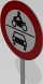 Vehicles prohibited sign 3D Model