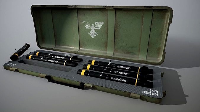 Missile Crate with missiles