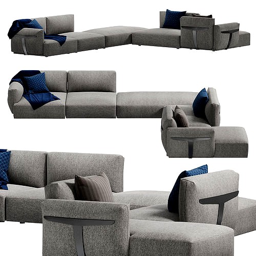 Herman Sofa by Manzoni  Tapinassi