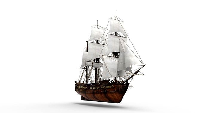 Historical Sailing Ship