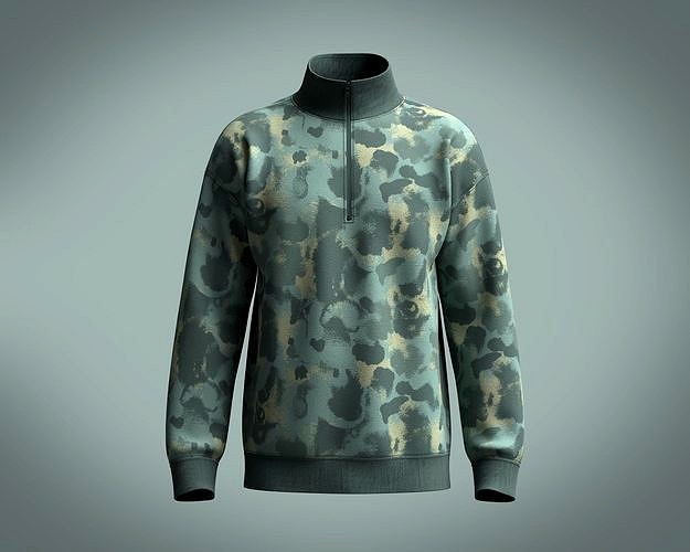 Jacket-Camo Print