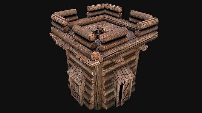 Medieval Wooden Tower