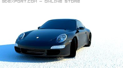 Porsche Carrera S 3D Model