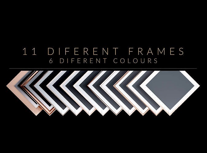 PICTURE POSTER DECORATIVE FRAME 3D MODEL