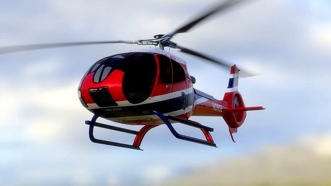 Norge Signature Livery For Helicopter Pack EC130-H130