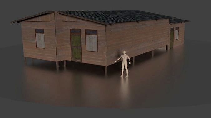 Rumah kayu panggung 001-002