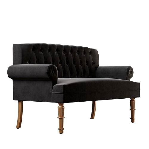 Bjorn Rolled Arm Settee