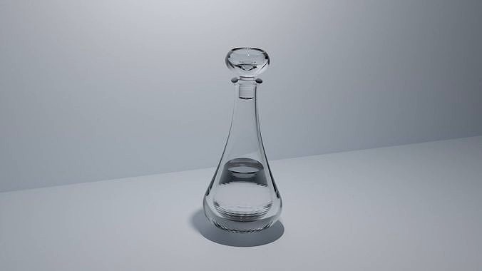 Crystal Glass Bottle