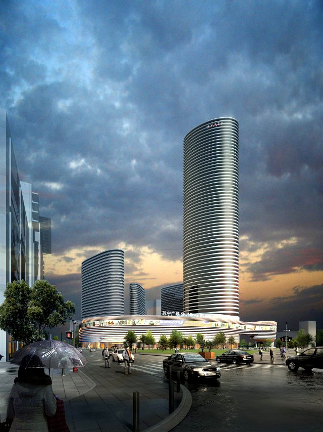 3d building 466 3D Model