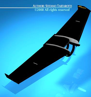 Jetman wings 3D Model
