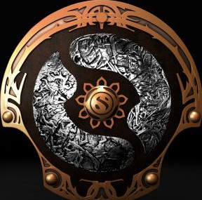 Dota 2 Championship Shield 3D Model