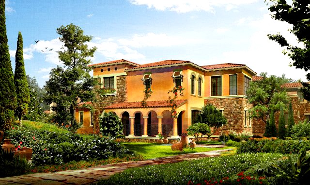 3d building 668 3D Model