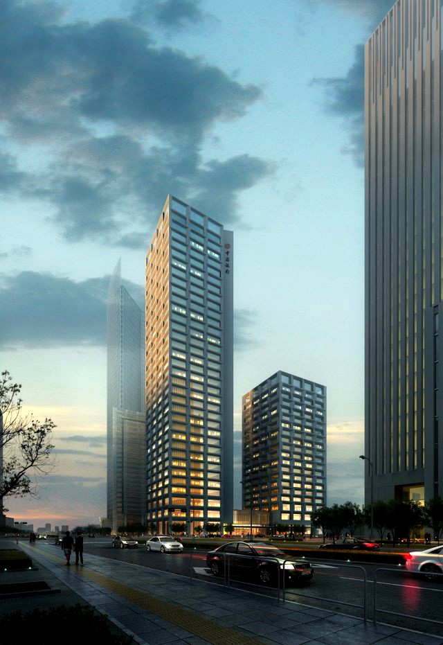 3d building 693 3D Model