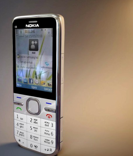 Nokia C5 3D Model