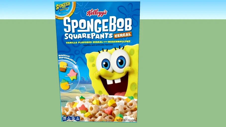 Kellogg's Spongebob Squarepants Cereal