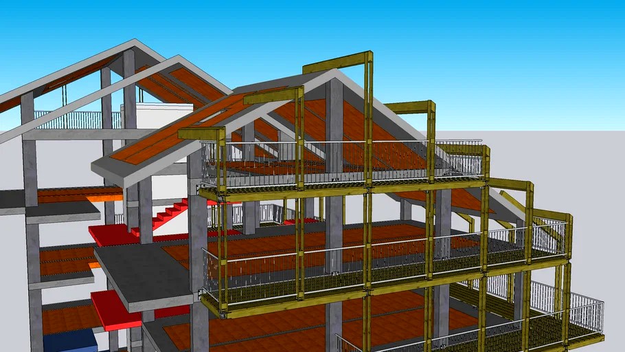 Nuovi balconi in legno