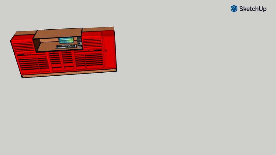 Harbor Freight work station toolbox