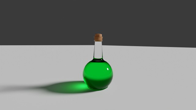 Green Potion Not smoothed