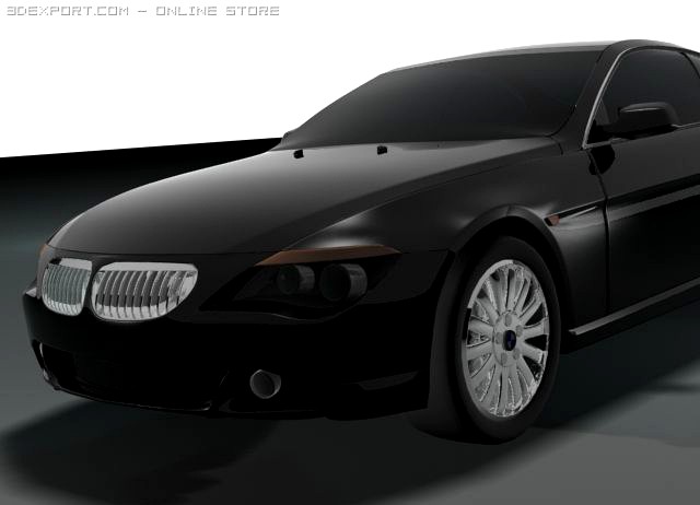 BMW 6 Series 3D Model