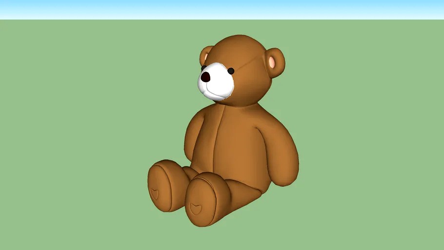 DECOR - Infantil - Urso marronzinho