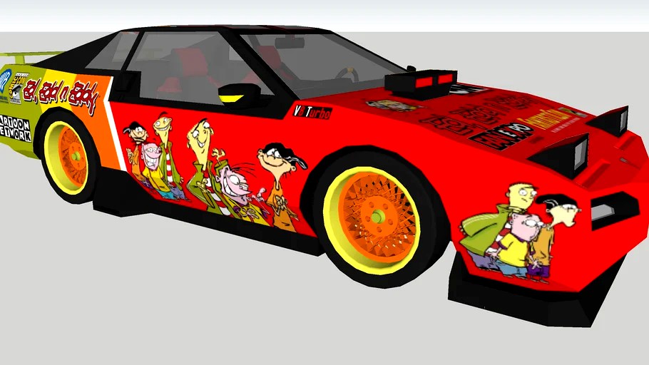 Cartoon Network Ed, Edd N Eddy Car 3d model