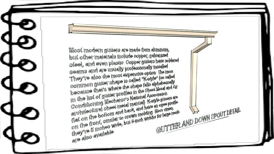 Gutter and Downspout