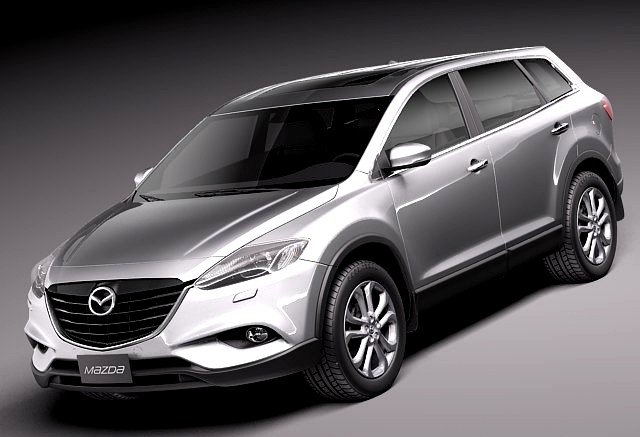 Mazda CX9 2013 3D Model