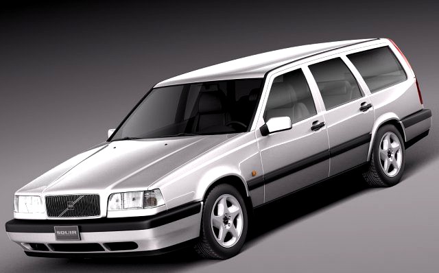 Volvo 850 Wagon 1991 to 1997 3D Model