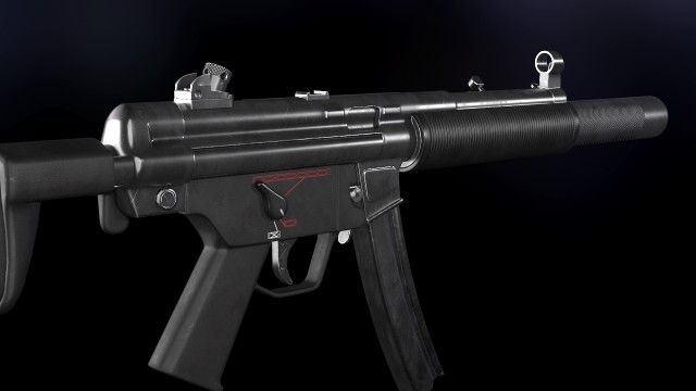MP5SD Game-ready