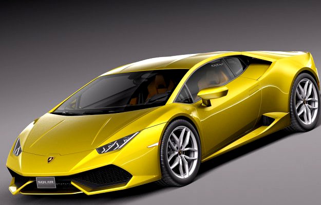 Lamborghini Huracan LP6104 2015 3D Model